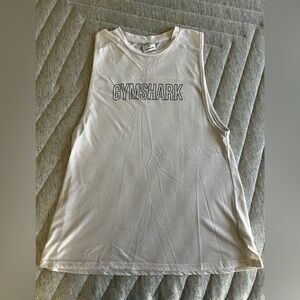 Gymshark White Athletic Tank